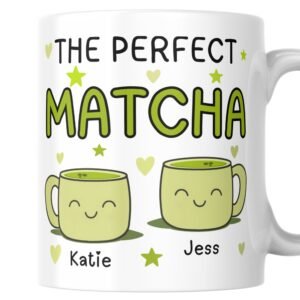 Cute Personalised Matcha Gift Mug