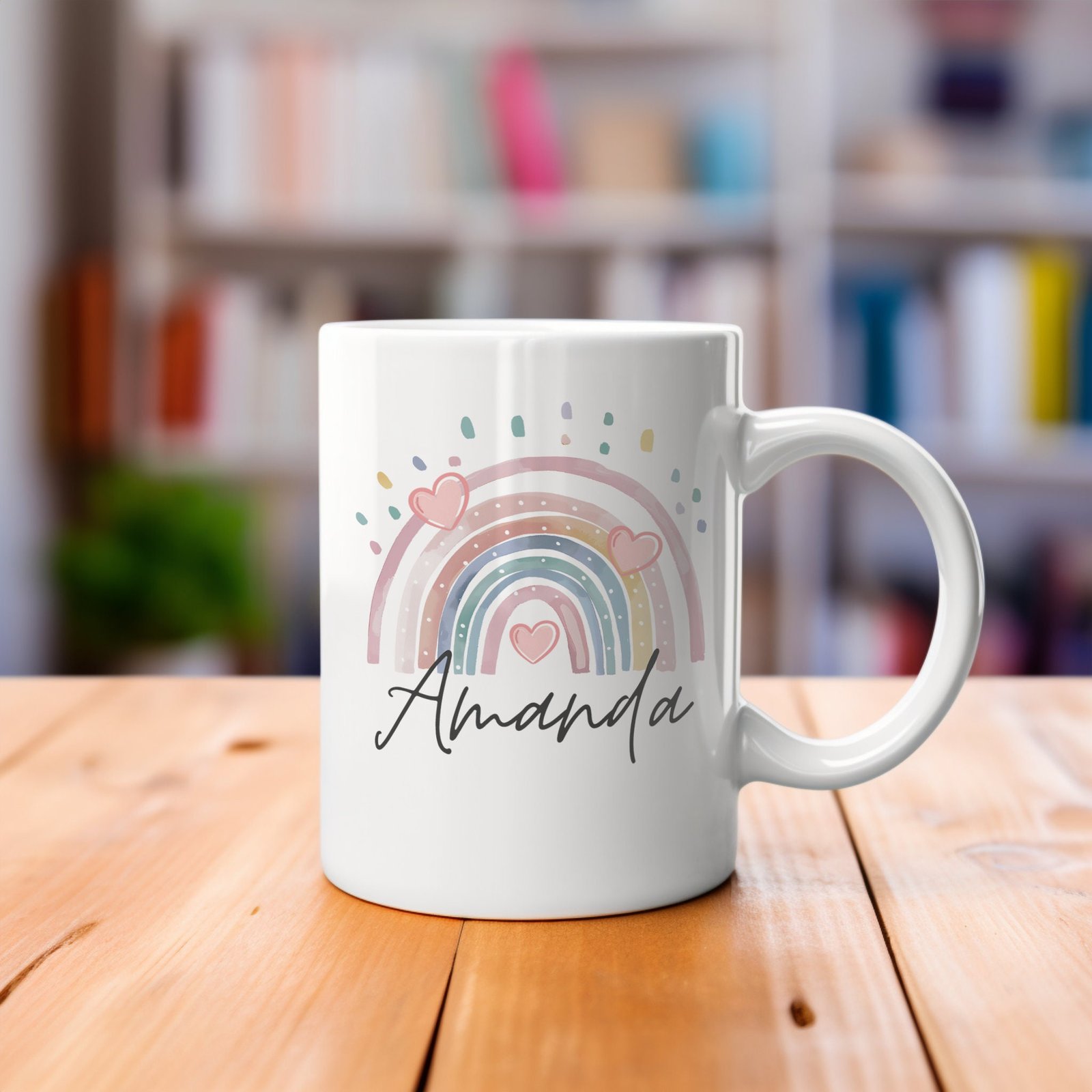 Personalised Rainbow Gift Mug - Image 6