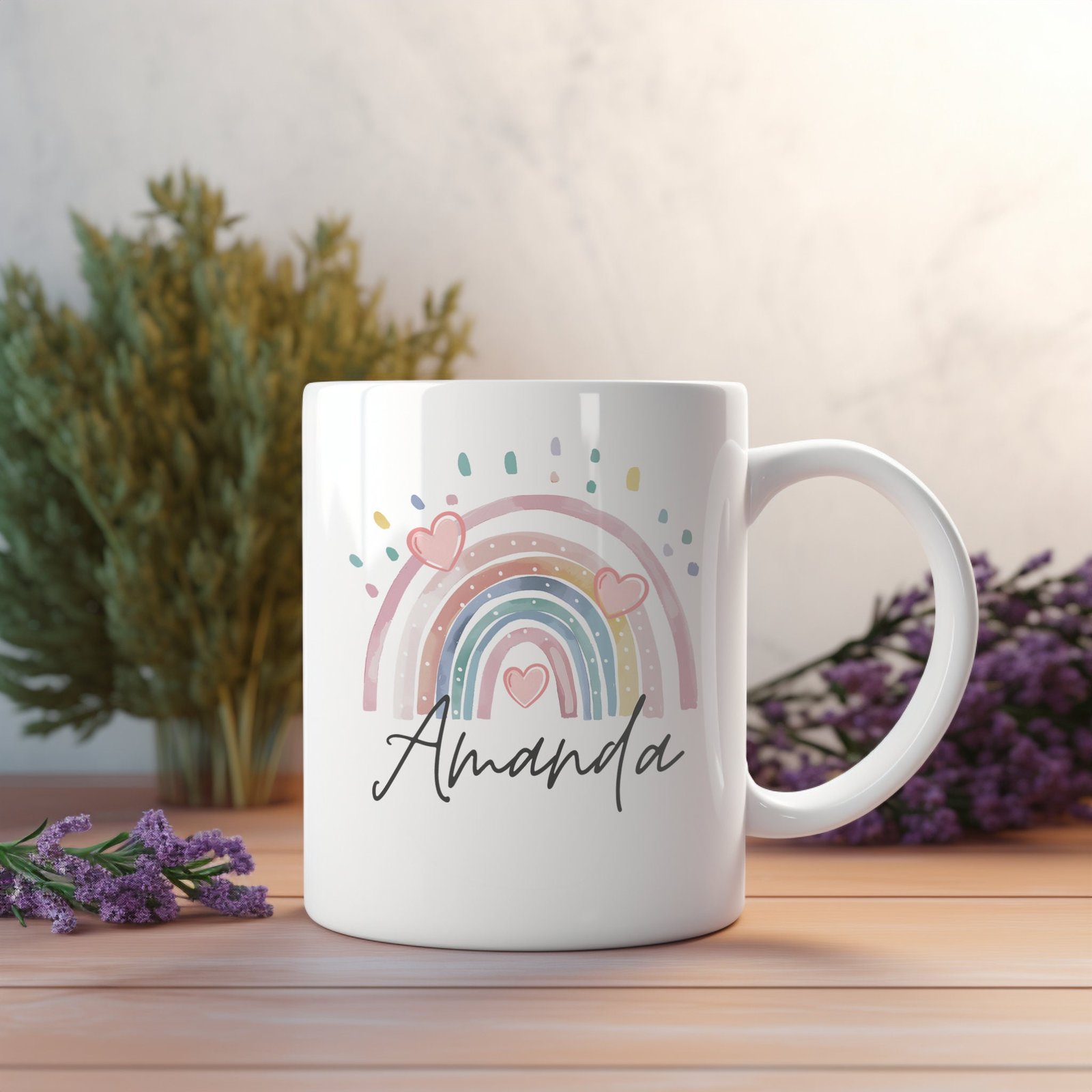 Personalised Rainbow Gift Mug - Image 5