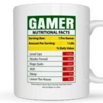 Funny Gamer Mug Gift - Gamer Nutrition