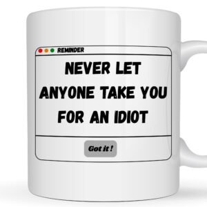 funny motivational mug